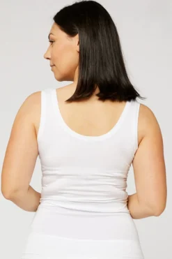 Scoop Tank | White