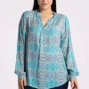 Silvermaple Allegra Shirt | Paisley Green Multi