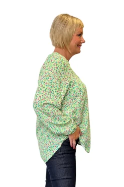 Silvermaple Bella Shirt | Matisse Green Multi