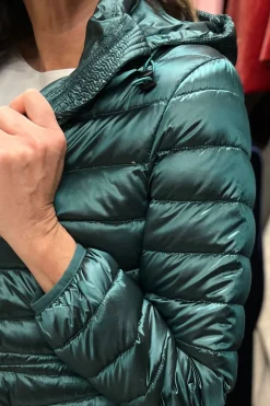 Silvermaple Boutique Down Filled Puffer Jacket | Basil