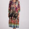 Silvermaple Boutique Erin V-Neck Dress | Maroon Mirage