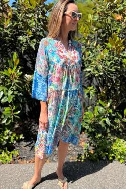 Silvermaple Boutique Paige Frill Dress | Bluebell