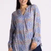 Silvermaple Collection | Allegra Shirt | Paisley Purple Multi