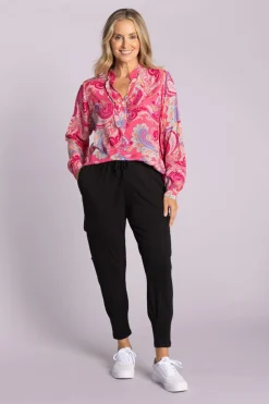 Silvermaple Collection | Ginevra Paisley Shirt | Pink