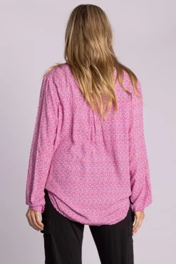 Silvermaple Collection | Sofia Shirt | Ocelot Pink/Purple