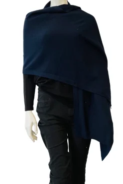 Silvermaple Collection Amelie Wrap Large | Navy