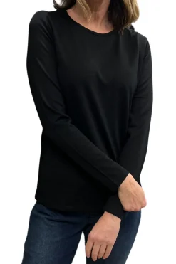 Silvermaple Collection Belle Long Sleeve Merino | Black