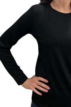 Silvermaple Collection Belle Long Sleeve Merino | Black