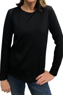 Silvermaple Collection Belle Long Sleeve Merino | Black