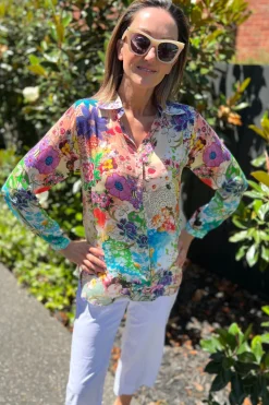 Silvermaple Collection Claire Shirt | Summer Garden