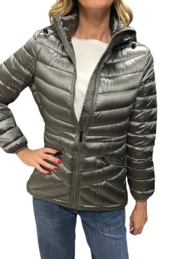Silvermaple Collection Down Filled Puffer Jacket | Platinum