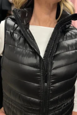 Silvermaple Collection Down Filled Puffer Vest | Black