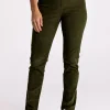 Silvermaple Collection Eva Cord Pant | Seaweed