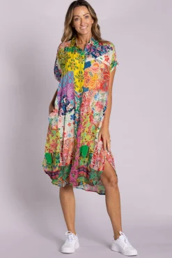 Silvermaple Collection Grace Button Dress | Florascape