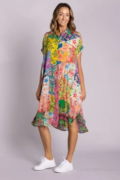 Silvermaple Collection Grace Button Dress | Florascape