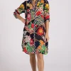 Silvermaple Collection Imogen Shirt Dress | Midnight Chevron