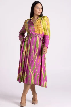 Silvermaple Collection Isle of Capri Dress | Pink Swirl