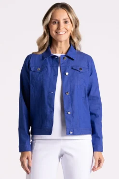 Silvermaple Collection Kate Jacket | Sapphire