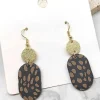 Silvermaple Collection Louisa Clay Earrings | Black Multi