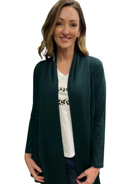 Silvermaple Collection Lucinda Merino Cardigan | Bottle Green