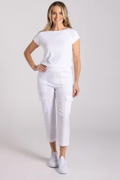 Silvermaple Collection The Ultimate Cargo Short | White