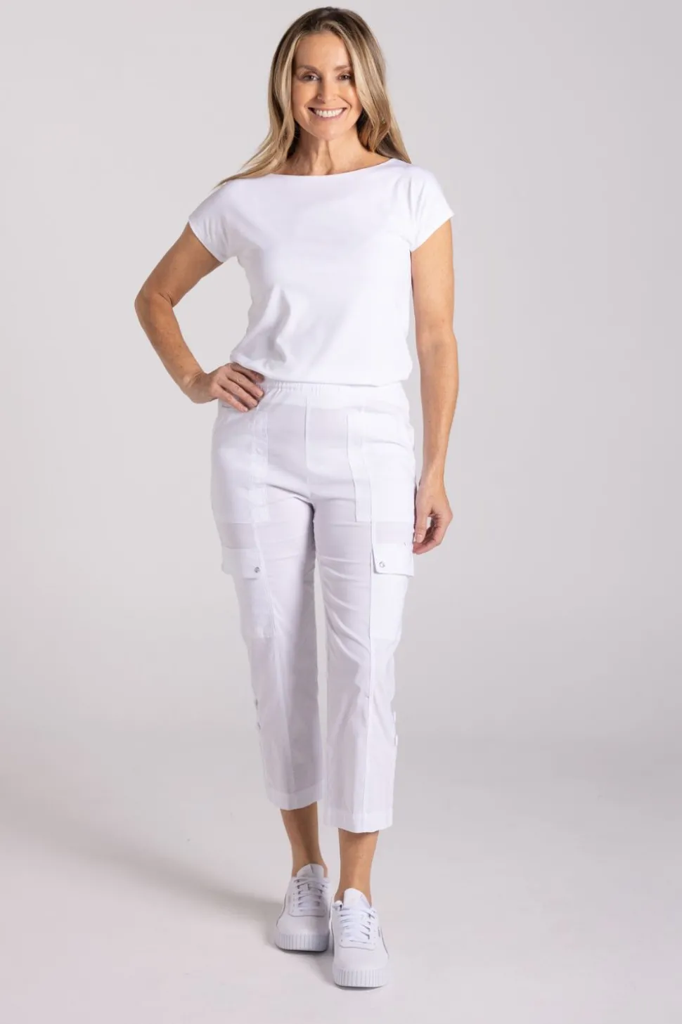 Silvermaple Collection The Ultimate Cargo Short | White