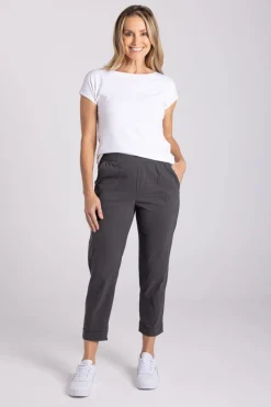 Silvermaple Collection The Ultimate 7/8 Cuff Pant | Gunmetal