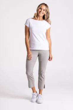 Silvermaple Collection The Ultimate 7/8 Pant | Platinum