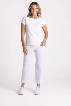 Silvermaple Collection The Ultimate Wide Leg Pant | White