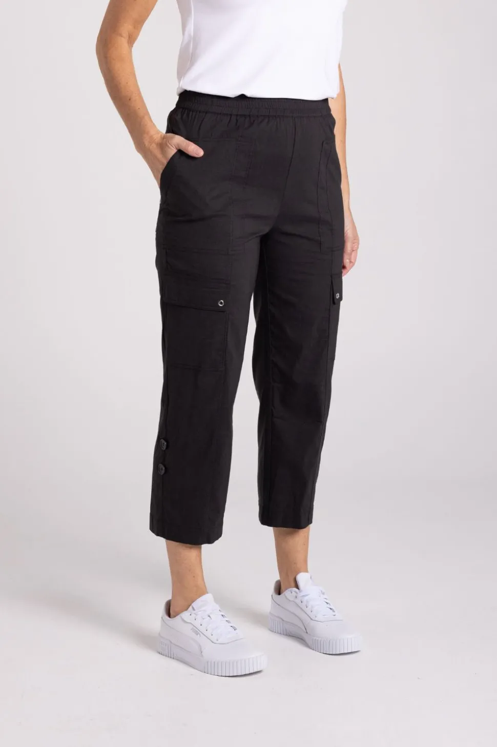 Silvermaple Collection The Ultimate Cargo Short | Black