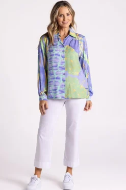 Silvermaple Collection Tuscany Shirt | Blue Multi