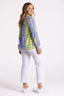 Silvermaple Collection Tuscany Shirt | Blue Multi