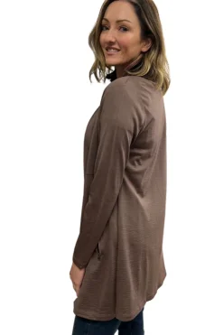 Sivermaple Collection Lucinda Merino Cardigan | Mocha