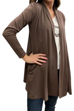 Sivermaple Collection Lucinda Merino Cardigan | Mocha