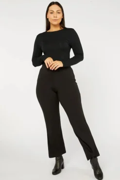 Tani Culotte Resort Pant | Black
