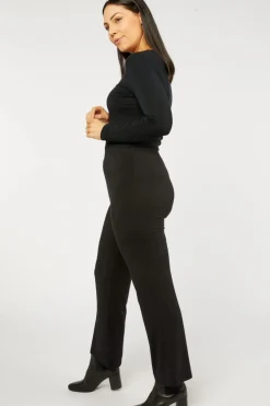 Tani Culotte Resort Pant | Black