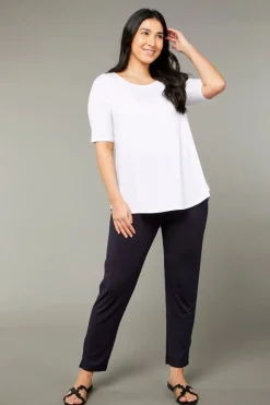 Tani Elbow Swing Tee | White 79765