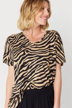 Tani Ivy Swing Tee | Sahara | 79811