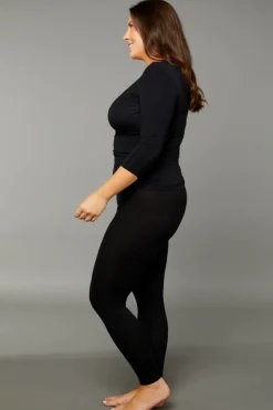 Tani Long Legging | Black