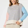 Threadz & Clarity Maxwell Sweat | Blue Multi