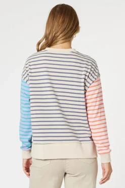 Threadz & Clarity Maxwell Sweat | Blue Multi