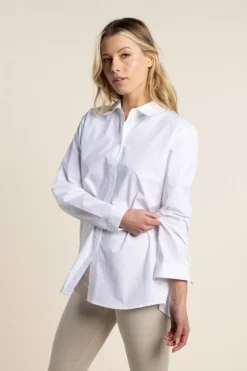 Two T's Cotton Shirt | White