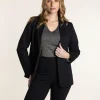 Two T's Ponte Blazer | Black