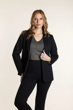 Two T's Ponte Blazer | Black