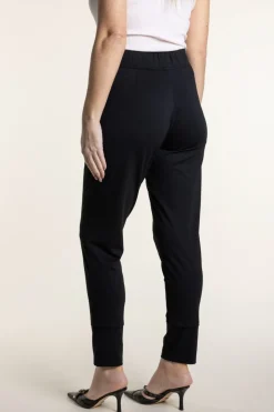Two T's Ponte Panelled Legging | Black