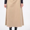 Vassalli Cord Skirt | Oat
