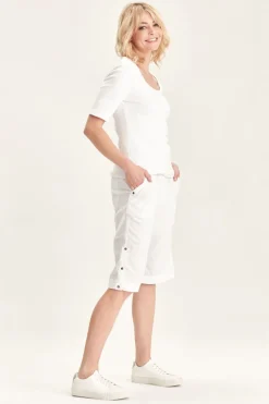 Verge Acrobat Rolled Short | White