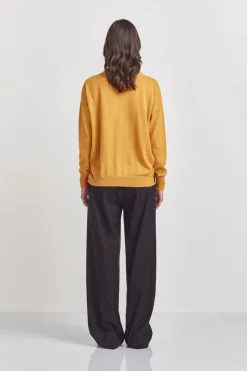 Verge Lost Sweater | Mustard