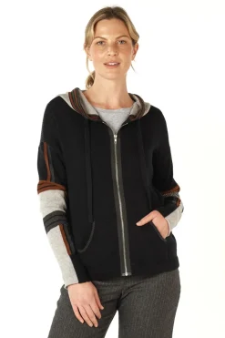 Zaket & Plover Multi Media Hoodie | Black