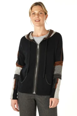 Zaket & Plover Multi Media Hoodie | Black